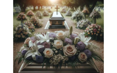 ¿Por qué se usan flores en los funerales?