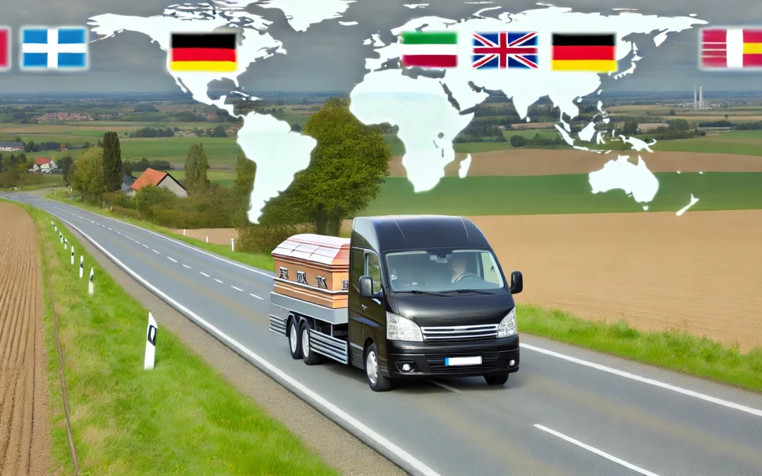 ¿Es posible realizar el traslado de un cadáver por carretera a través de varios países?