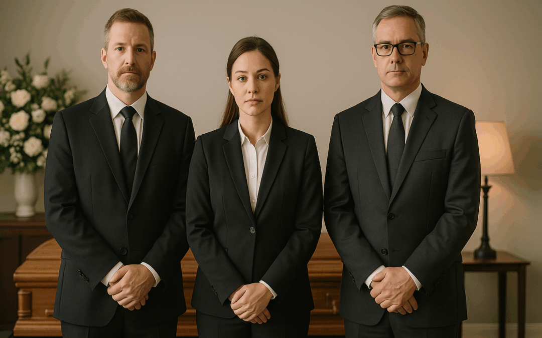 Uniformes para funerarias: elegancia, sobriedad y confianza en el servicio