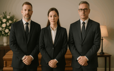 Uniformes para funerarias: elegancia, sobriedad y confianza en el servicio